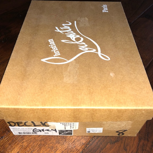 Christian Louboutin Suede Declic stilettos 38 - Picture 3 of 8